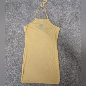 Rue21 Cream Ribbed Dress
